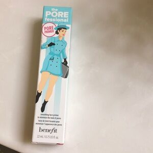 Benefit the POREfessional Pore Minimizing Makeup Mini Primer, .75 oz new